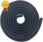 Spiral Wrap Hose Cable Protector 1.25" Od X 20' Pre-cut Lengths-safe. Fixed Price $29.76.