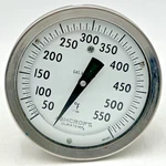 Ashcroft Duratemp Gas Actuated Temperature Gauge 50-550 Untested. Fixed Price $69.30.