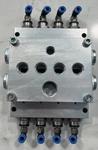 Festo 50799134 W/ 5080043B Manifold Block (BR5.4B4). Fixed Price $84.99.
