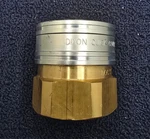 Dixon 12EF12-B: Dqc Series Brass Straight Through Female Coupler 1-1/2IN Npt. Fixed Price $64.60.