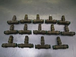 Parker 172PL-4-2 Connector Tee 1/4T 1/8P Lot Of 14!. Fixed Price $31.19.