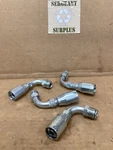 Elbow, Tube Hose Hydraulic Fitting, Eaton-aeroquip, PN#190235-85(4-EACH). Fixed Price $24.00.
