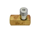 Parker F1200B Brass Hydraulic Flow Control Valve 2000 Psi 140 Bar Max Adjustable. Fixed Price $64.99.