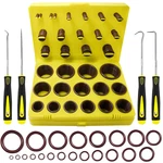 382 Pcs Sae Viton Assortment Kit 30 Sizes Brown O-ring Set For Various Au. Fixed Price $88.94.