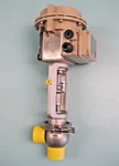 1-1/2" Tri-clamp Samson 3347-03 Ss Angle Valve W/ Actuator & Hart Positioner E3. Fixed Price $500.00.