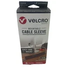 Velcro 36 In. X 5-3/4 3/12 Mountable Cable Sleeves Roll, Black. Fixed Price $6.78.