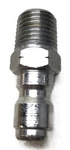 Parker 1/4" 303SS Quick Connect Plug 1/2" Male Thread SST-N2M Used. Fixed Price $25.45.