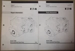 Eaton 72400 Servo Controlled Piston Pump Repair Service Manual & Parts Book. Fixed Price $39.99.