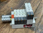 Smc VQ4101-5 & VQ4301-5 Solenoid Valves With Manifold Base ARBQ4000-N0-A-1. Fixed Price $175.00.