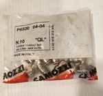 New Camozzi P6520 04-04 Male Swivel 90 Degree Elbow Pack Of 10. Fixed Price $50.00.