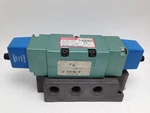 Numatics 554BB43AMT000061 Solenoid Valve Assy W/ 236-384B/W Manifold. Fixed Price $143.00.