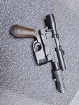 Rubies Han Solo Star Wars DL-44 Blaster Plastic Prop Replica. Fixed Price $25.00.