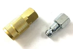1602 Coilhose Pneumatics Brass Coupler & Plug 1/4" Fpt Ball, Automotive. Fixed Price $10.90.