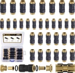 32PCS Dot Line Fittings Push Lock Brass Plastic Quick Connect For Repair Kit. Fixed Price $88.65.