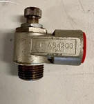 Smc AS4200 Pneumatic Flow Control Valve. Fixed Price $15.00.