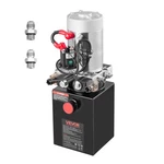 Vevor 4 Quart Hydraulic Power Unit Dc 12V Double Acting Pump Black. Fixed Price $229.90.