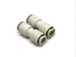 Smc KQ2H08-00A Straight Union 8MM Tube One-touch Pneumatic Fitting Lot Of. Fixed Price $16.19.