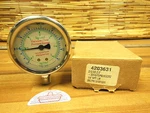 2.5" Oil Filled Gauge 30 Hg 70 PSI/KGCM2 1/4" Npt 4203631 Fiilled. Fixed Price $25.00.