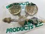 Air Products Regulator E11-7-N145B Inlet: 3000PSI Outlet: 50PSI Newsealed. Fixed Price $125.50.
