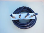 Lowrider Hydraulics Toggle Switch & Panel Wire Blue Extension Kit. Fixed Price $95.00.