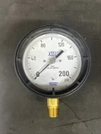 Used Wika 200 Psi 4-1/2 Inch Gauge Boxes Pn/ 9834389 Npt Lm. Fixed Price $49.99.
