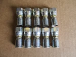 Pack Genuine Parker Hydraulic Hose Fittings 10691N-6-6 Fjic 37 Swivel. Fixed Price $85.00.