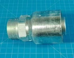 Parker 10171-24-24 Permanent Male Crimp Hydraulic Hose Fitting. Fixed Price $24.99.