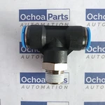 153114 Festo Push-in T-fitting QST-3/8-12 , 87 PSI=6 Bar Lot Of Pcs. Fixed Price $35.80.