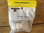 P-617 Watts Female Adapter 1/2" Cts X 3/4" Fpt 0959086 Quick Connect Plumbing. Fixed Price $9.99.
