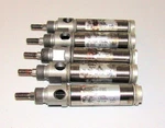 Smc NCDMK8075-0100C Pneumatic Cylinder Lot Of Used. Fixed Price $40.00.