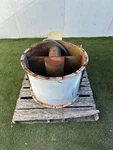 Hartzell Fan 46-28DK3, Axial Inline Blower, 10HP Motor 1770RPM, 575V. Fixed Price $1500.00.