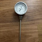 Weksler Temperature Gauge BM2-39 & Probe -40 X 70 Celsius 160 Fahrenheit. Fixed Price $28.00.