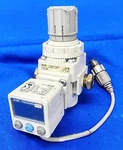 Smc Pneumatic Regulator And Pressure Switch Assembly ISE40A-01-Y-P AR20K-02B-B. Fixed Price $30.00.