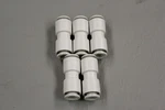 Lot Of 5 Smc KQ2H08-00 Straight Union One Touch Fittings. Fixed Price $24.99.