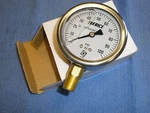100 Psi Stainless Gauge Air Water Pressure Liquid Filled Trerice D82LFB 2-1/2". Fixed Price $35.35.