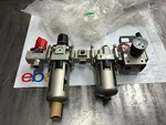 New Smc AC40-J1J86 Combo Regulator (see Description Below For Part #'s). Fixed Price $395.00.