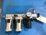 Smc AF4000-03 X & AR4000-03G Valve Regulator Filter Assembly #1231. Fixed Price $100.00.