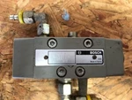 Used 0820224002 Bosch Pneumatic Valve With Block, And Fittings 100% Working. Fixed Price $40.00.