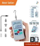 Precision 500N Digital Force Meter Auto Power-off, 4 Units & Durable Design. Fixed Price $88.34.