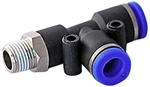 10PC Mettleair Mtd 8-02 Push To Connect Male Run Fitting, Mm Od, 1/4" Bspt. Fixed Price $31.49.