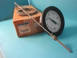 Ashcroft Dial Thermometer C-600A-02-C27-B01-A1-L07-BSXI 6" Face 20' Line 0-120. Fixed Price $34.99.
