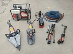 Lot Of Tnt Rescue Equipment Extrication Tools Jaws Life Hurst Amkus Holmatro. Fixed Price $5500.00.