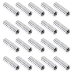 Packs 1/4"-20 Round Rod Coupling Nuts, Unc Threaded Connector Leng. Fixed Price $17.73.