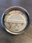 Wika 2.5 213.53 Vacuum Gauge. Fixed Price $70.00.