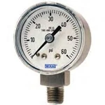 Wika 9361103,233.30 Hydraulic Gauge 60 PSI,4 In Face,lower Mount (LM),1/2 Npt. Fixed Price $79.99.