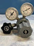 Matheson 3140 (3142) Series Double Pressure Gauge Regulator 0-700 KPA/0-20,000. Fixed Price $48.97.