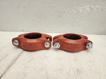 (2) Victaulic Zero Flex 2-1/2"-73 Coupling Style 07 With Gasket Nob. Fixed Price $42.00.