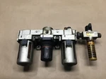 Smc Air Regulator Assembly AR4000-06-X137, VHS400, AL4000-06, AF400-06 #07A78PR2. Fixed Price $45.00.