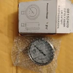 Asme Pressure Gauge 2.5"GLY, Ss/br Lm, 1/4"NPT 0-60PSI Rc 1-5. Fixed Price $35.99.