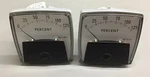 Lot Of Crompton 0-125 Percent Meter Gauge 68A7614C22BUAAAB00 (B241). Fixed Price $55.00.